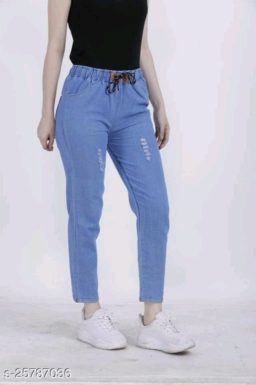BIG SALE ROYAL BLUE BIG SIZE LOW WAIST [Hot sales] NEW DENIM maong pants  Fashionable Woman'S