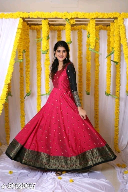 Vipul Designer Gown With Heavy Net DN 4628 at Rs.2300/per piece in surat  offer by Leranath Fashion House