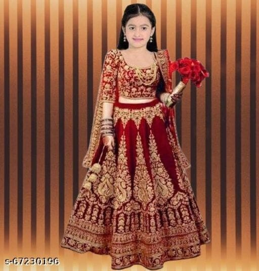 The Mauve Glitter Lehanga| Girl Indian Wear | Girl Indianwear Traditional |  Lehenga for Girl | Baby Girls Lehenga | Kid Lehenga Choli - Little Orhni