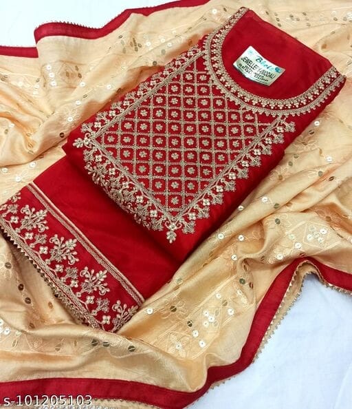 PRICE 3395* *HANDWORK SUIT Fabric Organza shimer shirt Heavy sleeves Heavy  salwar With Organza heavy dupatta SWIPE RIGHT FOR FULL ... | Instagram
